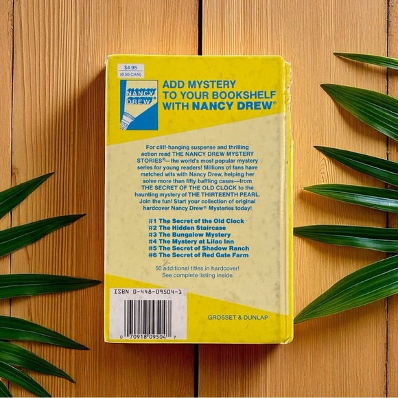 VINTAGE Nancy Drew Mystery Stories #4 – The Mystery at Lilac Inn - Picture 2 of 8